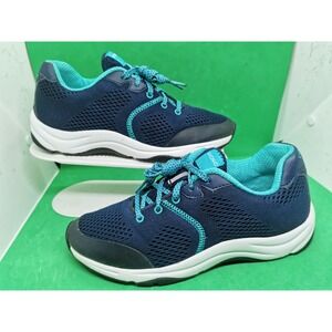 Vionic 335 Emerald 9030 Shoes Women Size 6.5 Navy Teal Comfort Walking Athletic